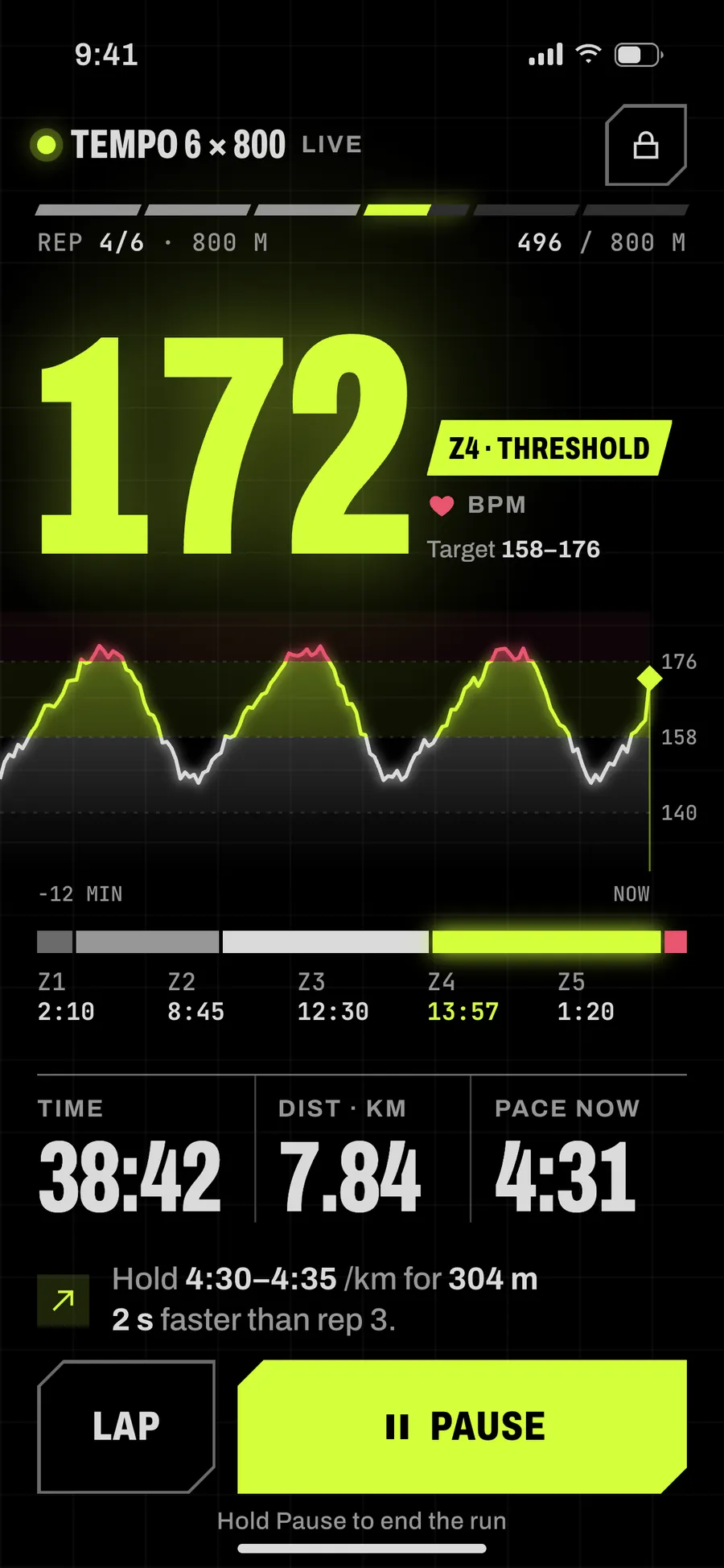 Voltfield: live workout
